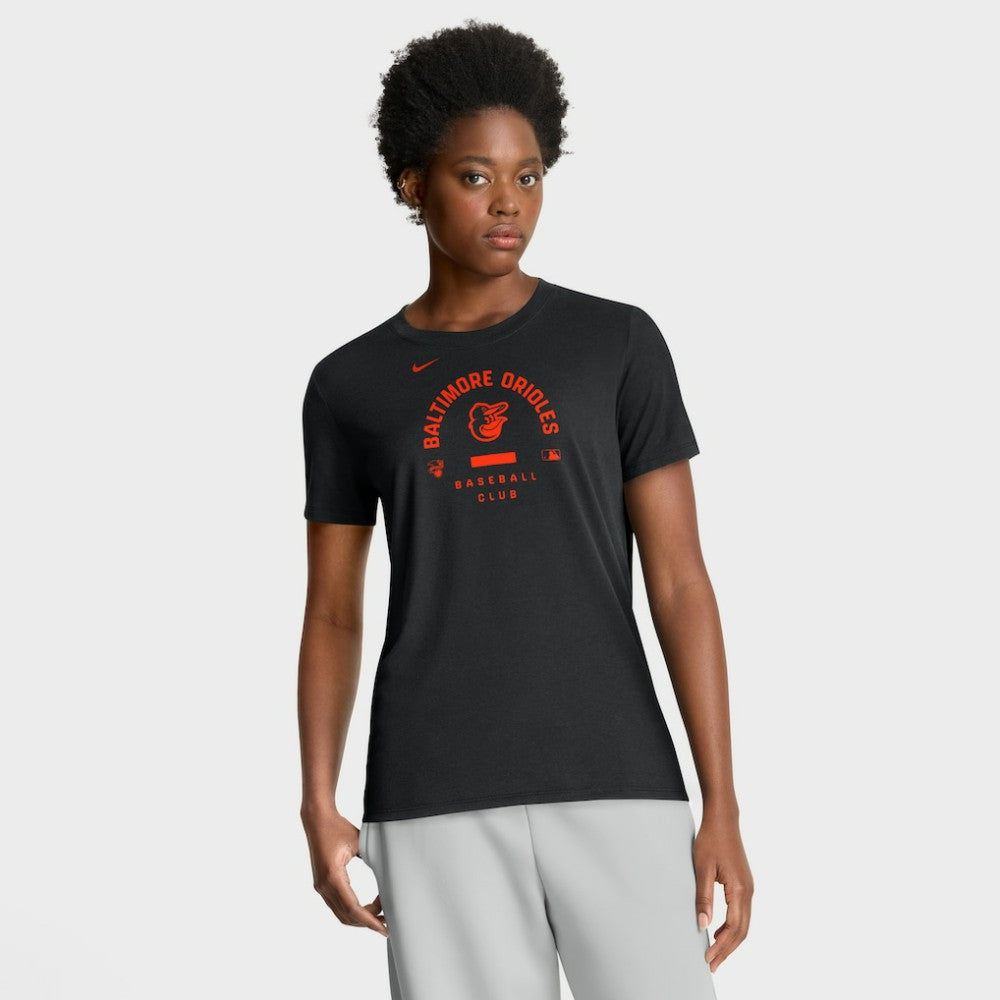 Baltimore Orioles Nike Women's Authentic Collection Early Work Tri-Blend Dri-FIT T-Shirt for sale