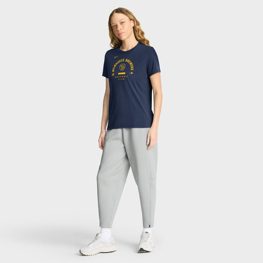 Milwaukee Brewers Nike Women's Authentic Collection Early Work Tri-Blend Dri-FIT T-Shirt Near Me