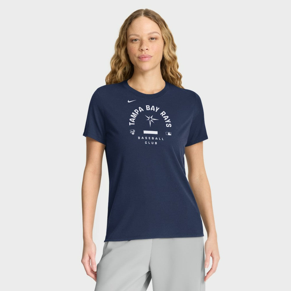 Tampa Bay Rays Nike Women's Authentic Collection Early Work Tri-Blend Dri-FIT T-Shirt Near Me