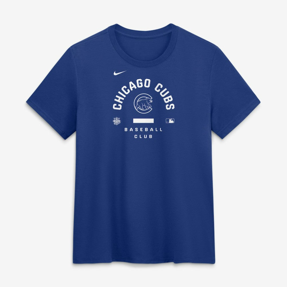 Chicago Cubs Nike Women's Authentic Collection Early Work Tri-Blend Dri-FIT T-Shirt Near Me