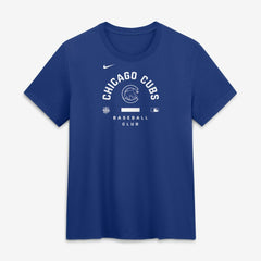 Chicago Cubs Nike Women's Authentic Collection Early Work Tri-Blend Dri-FIT T-Shirt Near Me
