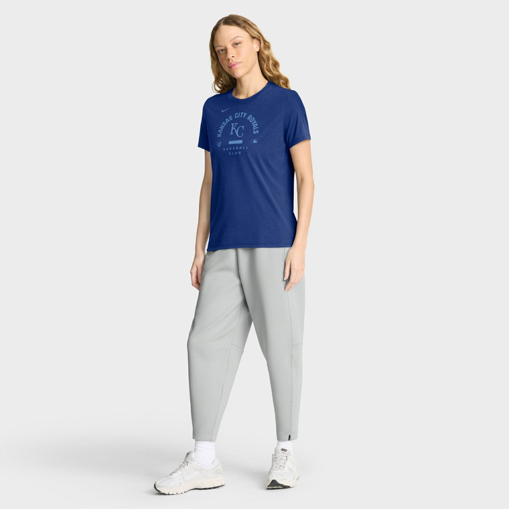 Kansas City Royals Nike Women's Authentic Collection Early Work Tri-Blend Dri-FIT T-Shirt Outlet