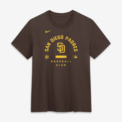 San Diego Padres Nike Women's Authentic Collection Early Work Tri-Blend Dri-FIT T-Shirt Discount