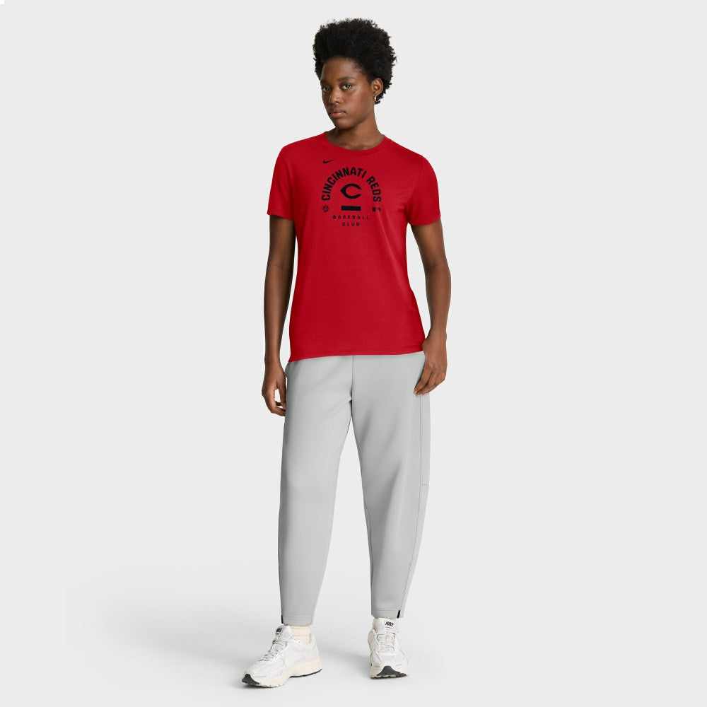 Cincinnati Reds Nike Women's Authentic Collection Early Work Tri-Blend Dri-FIT T-Shirt Near Me