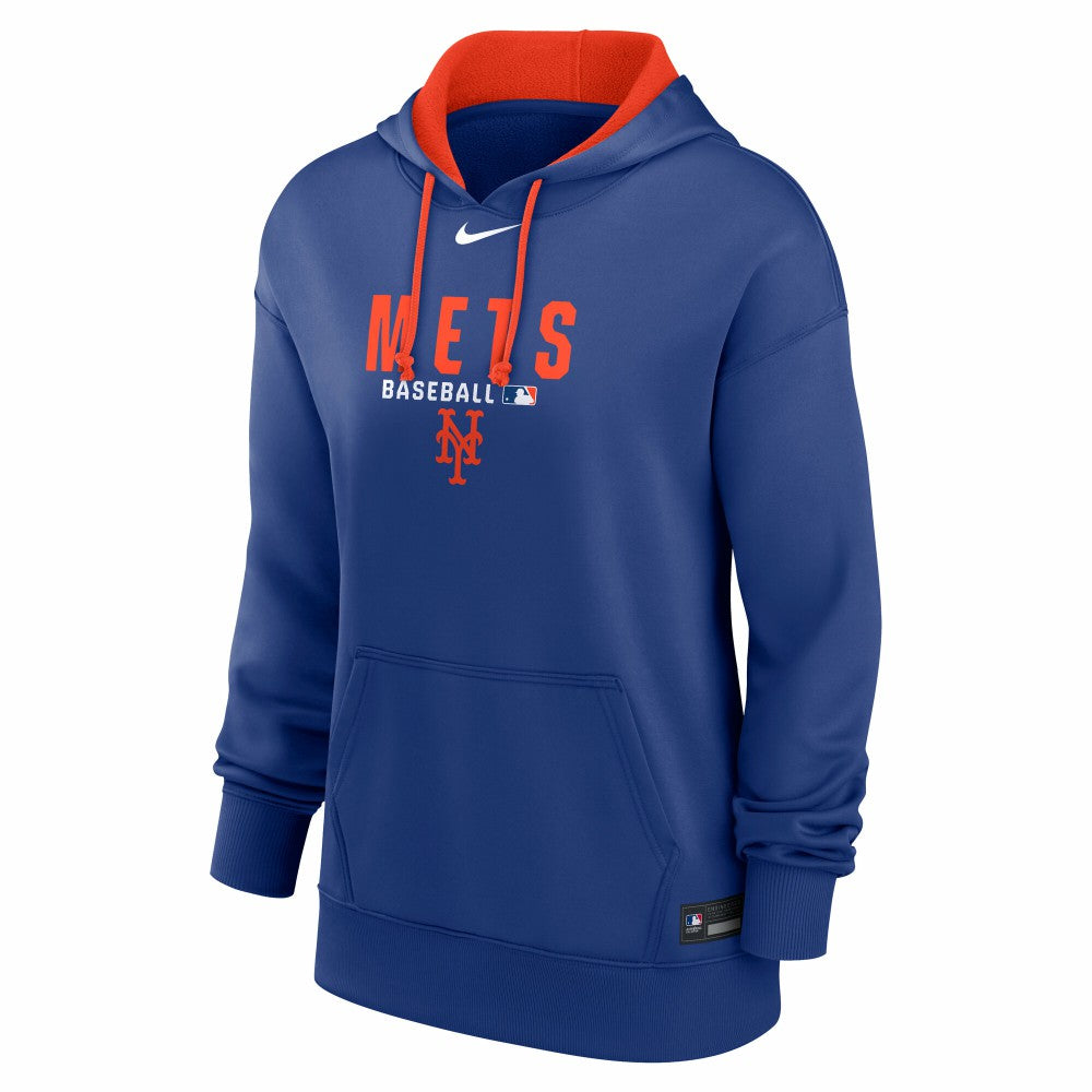 New York Mets Nike Women's Authentic Collection Therma-FIT Hoodie Outlet