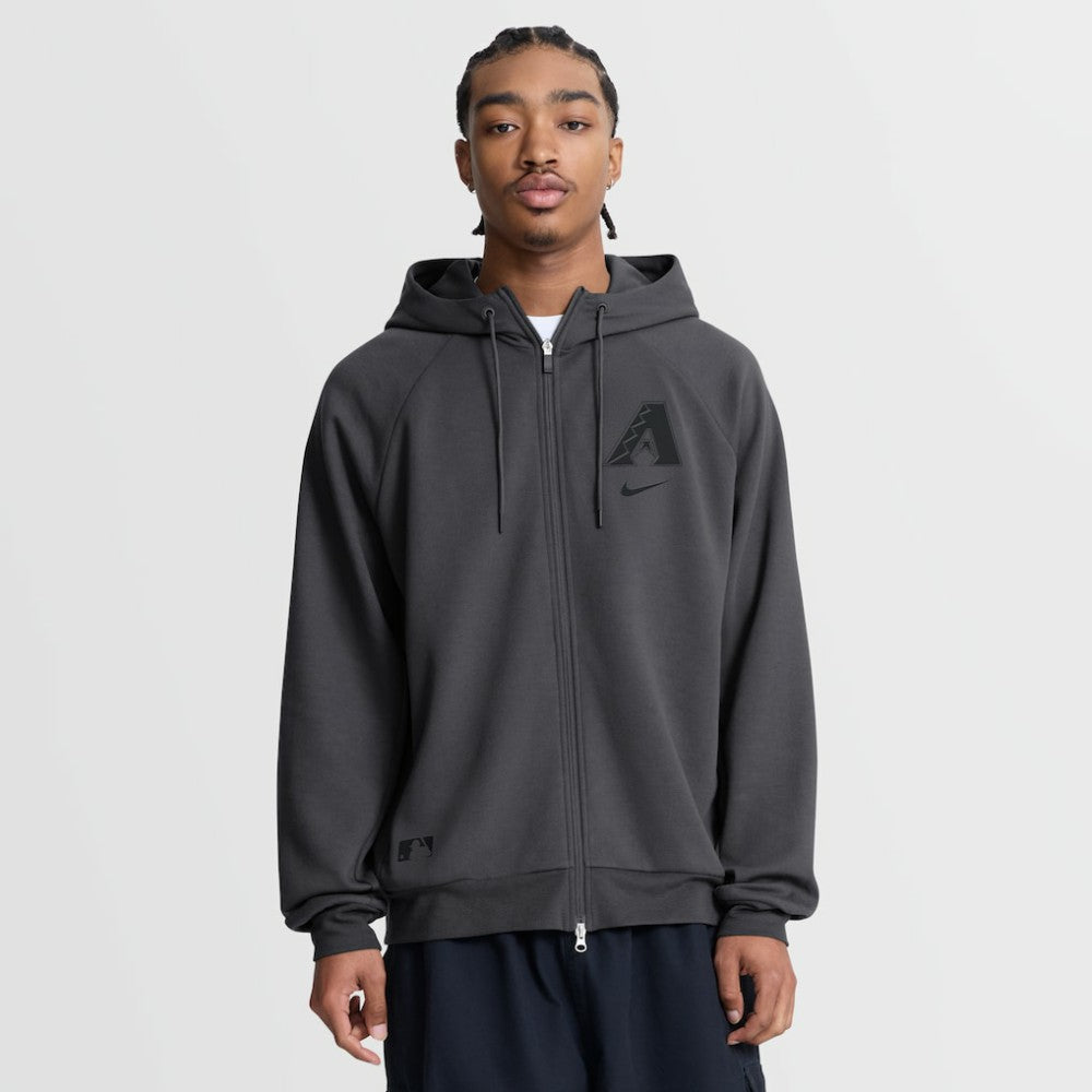 Arizona Diamondbacks Nike Authentic Collection Player Raglan Dri-FIT Full-Zip Hoodie Near Me