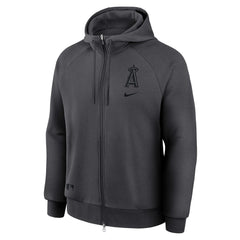 Los Angeles Angels Nike Authentic Collection Player Raglan Dri-FIT Full-Zip Hoodie for sale