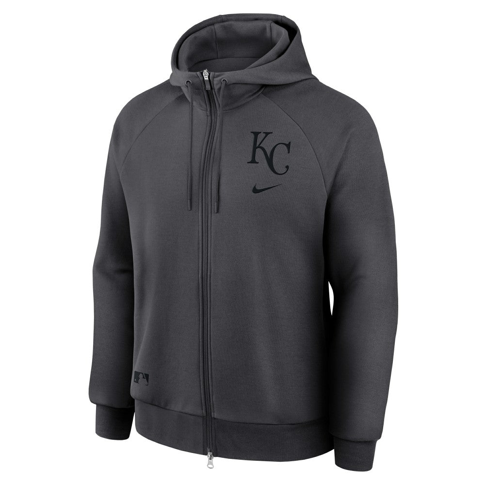 Kansas City Royals Nike Authentic Collection Player Raglan Dri-FIT Full-Zip Hoodie Discount