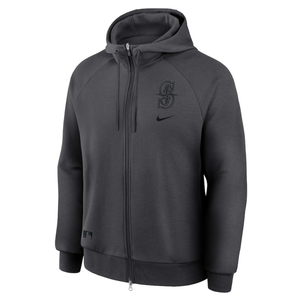 Seattle Mariners Nike Authentic Collection Player Raglan Dri-FIT Full-Zip Hoodie Online