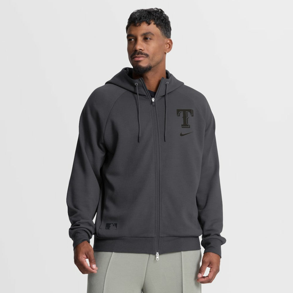 Texas Rangers Nike Authentic Collection Player Raglan Dri-FIT Full-Zip Hoodie Sale