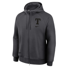 Texas Rangers Nike Authentic Collection Player Raglan Dri-FIT Full-Zip Hoodie Sale