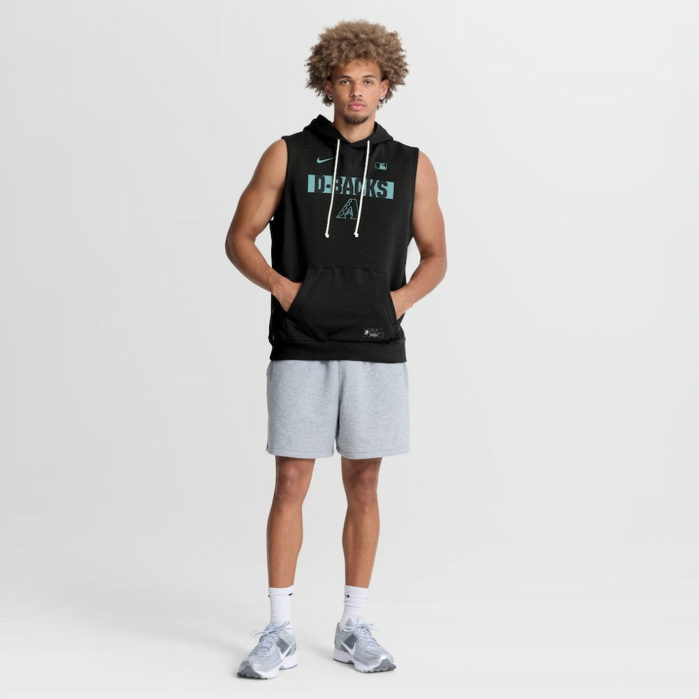 Arizona Diamondbacks Nike Authentic Collection Standard Issue Dri-FIT Sleeveless Hoodie for sale