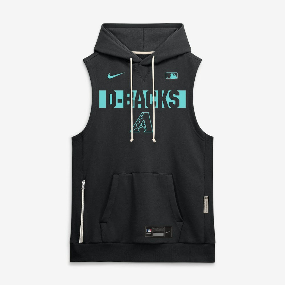 Arizona Diamondbacks Nike Authentic Collection Standard Issue Dri-FIT Sleeveless Hoodie for sale
