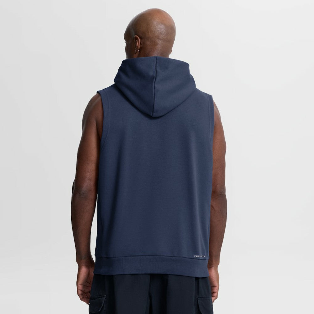 Milwaukee Brewers Nike Authentic Collection Standard Issue Dri-FIT Sleeveless Hoodie Sale