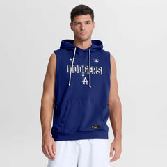Los Angeles Dodgers Nike Authentic Collection Standard Issue Dri-FIT Sleeveless Hoodie for sale