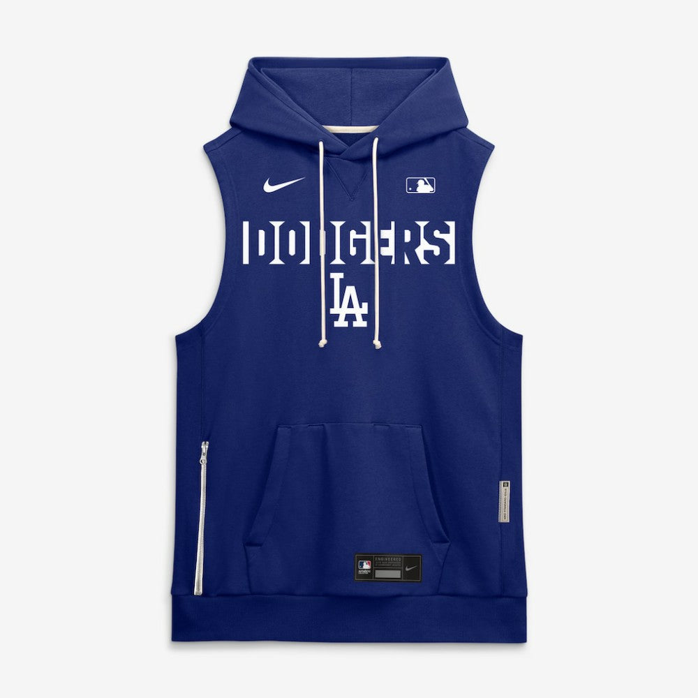 Los Angeles Dodgers Nike Authentic Collection Standard Issue Dri-FIT Sleeveless Hoodie for sale