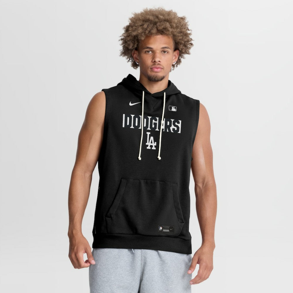 Los Angeles Dodgers Nike Authentic Collection Standard Issue Dri-FIT Sleeveless Hoodie Sale
