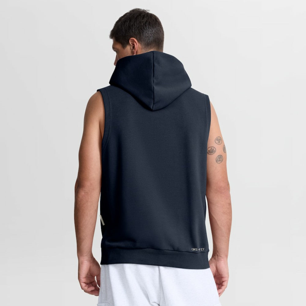 Atlanta Braves Nike Authentic Collection Standard Issue Dri-FIT Sleeveless Hoodie Discount