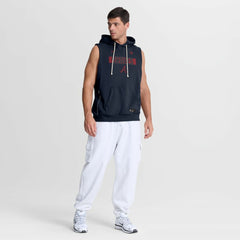 Atlanta Braves Nike Authentic Collection Standard Issue Dri-FIT Sleeveless Hoodie Discount