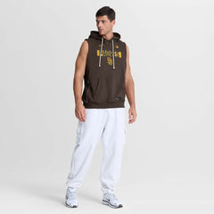 San Diego Padres Nike Authentic Collection Standard Issue Dri-FIT Sleeveless Hoodie Online
