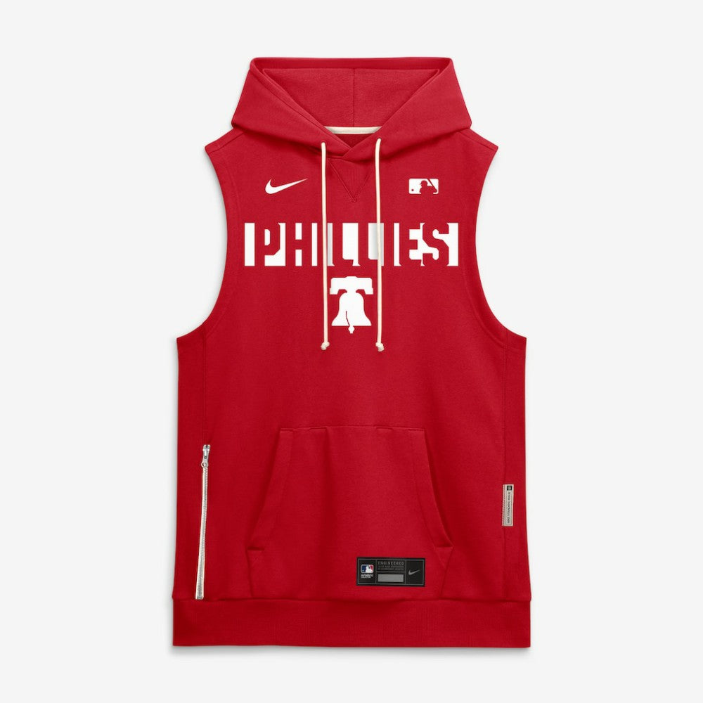 Philadelphia Phillies Nike Authentic Collection Standard Issue Dri-FIT Sleeveless Hoodie Near Me