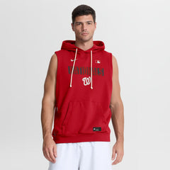 Washington Nationals Nike Authentic Collection Standard Issue Dri-FIT Sleeveless Hoodie Near Me
