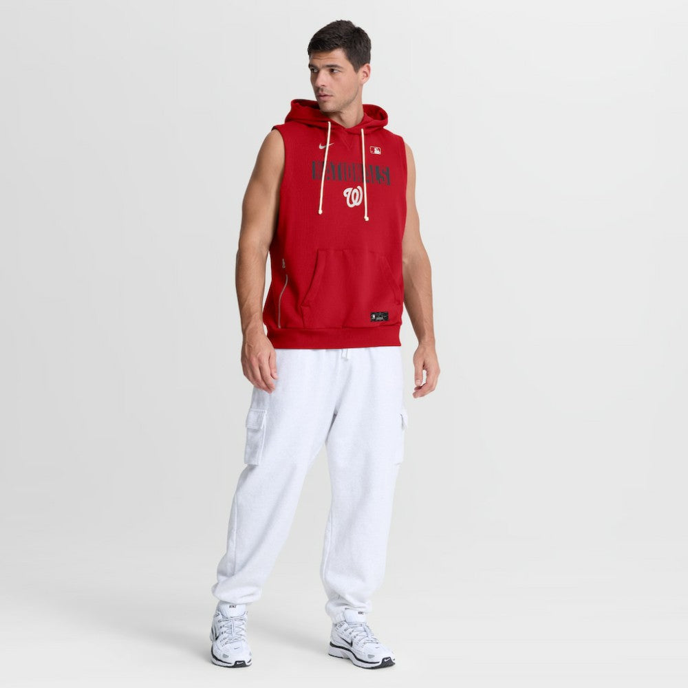 Washington Nationals Nike Authentic Collection Standard Issue Dri-FIT Sleeveless Hoodie Near Me