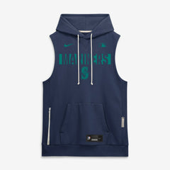 Seattle Mariners Nike Authentic Collection Standard Issue Dri-FIT Sleeveless Hoodie Near Me