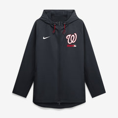 Washington Nationals Nike Authentic Collection Raglan Therma-FIT Full-Zip Hooded Jacket for sale