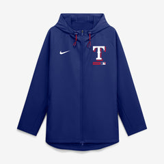 Texas Rangers Nike Authentic Collection Raglan Therma-FIT Full-Zip Hooded Jacket Near Me