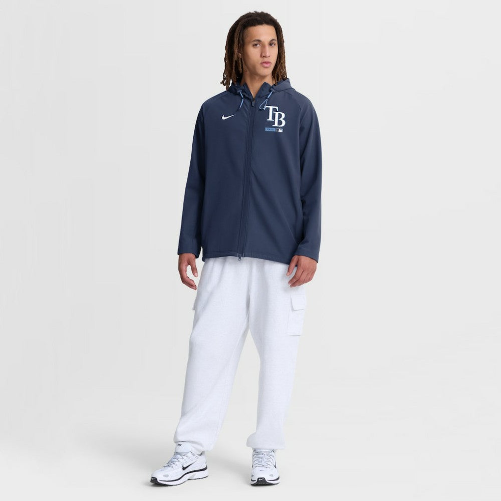 Tampa Bay Rays Nike Authentic Collection Raglan Therma-FIT Full-Zip Hooded Jacket Discount