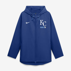 Kansas City Royals Nike Authentic Collection Raglan Therma-FIT Full-Zip Hooded Jacket for sale