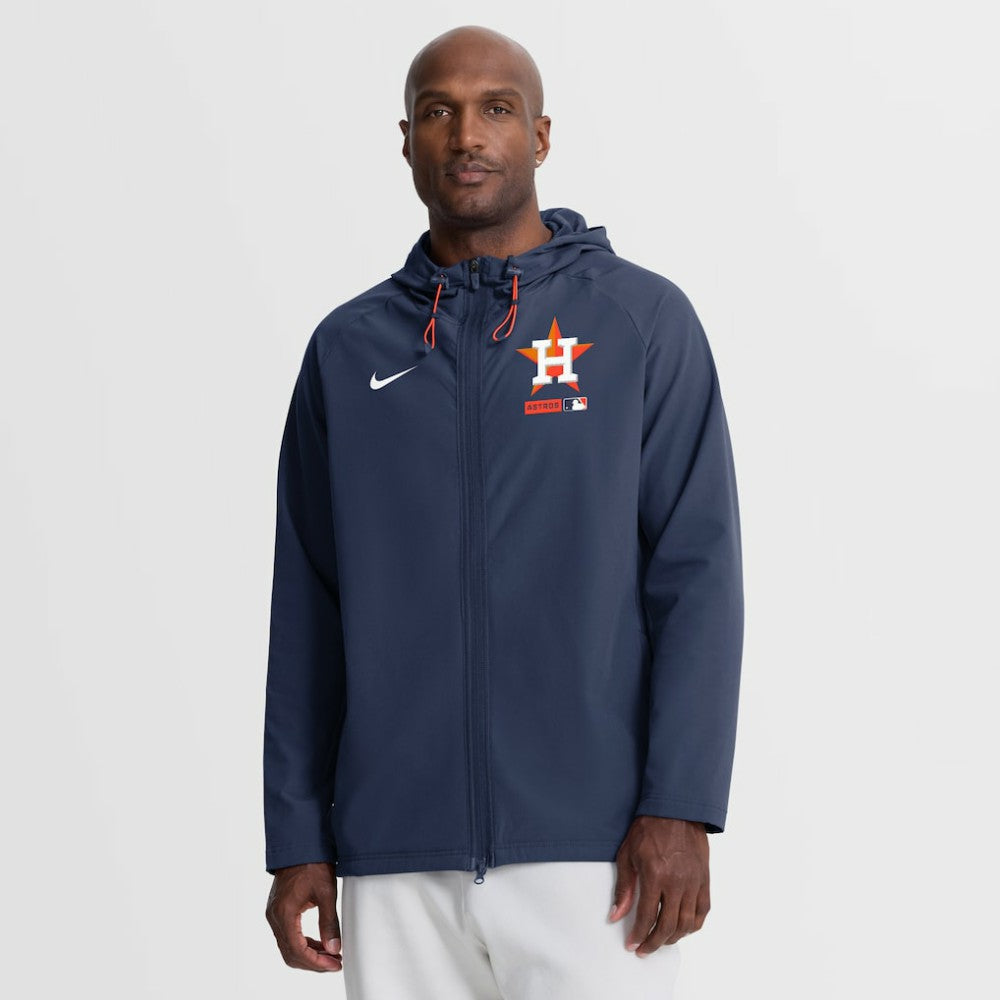 Houston Astros Nike Authentic Collection Raglan Therma-FIT Full-Zip Hooded Jacket Online