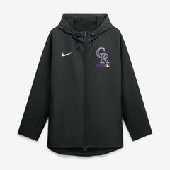 Colorado Rockies Nike Authentic Collection Raglan Therma-FIT Full-Zip Hooded Jacket Online