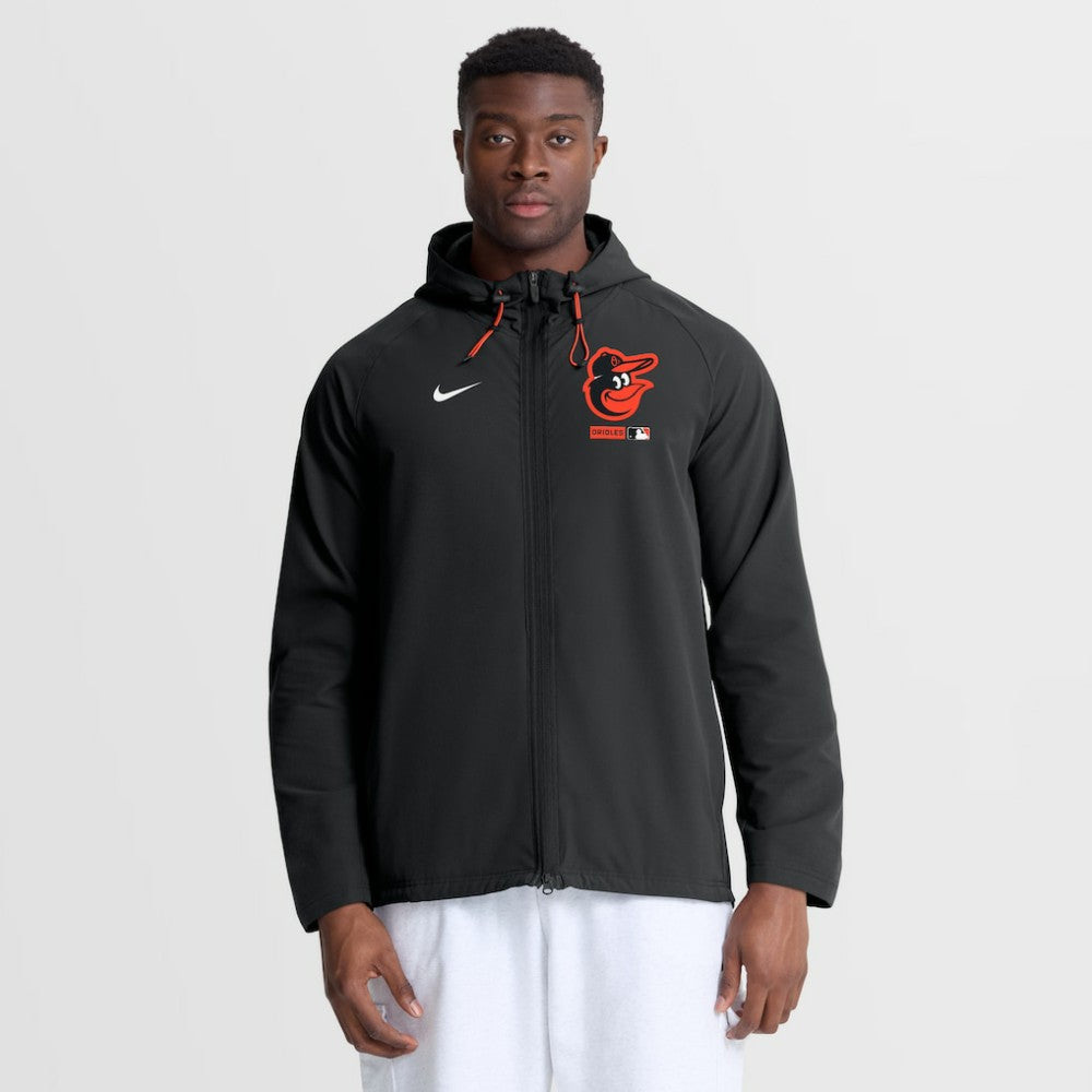 Baltimore Orioles Nike Authentic Collection Raglan Therma-FIT Full-Zip Hooded Jacket Outlet