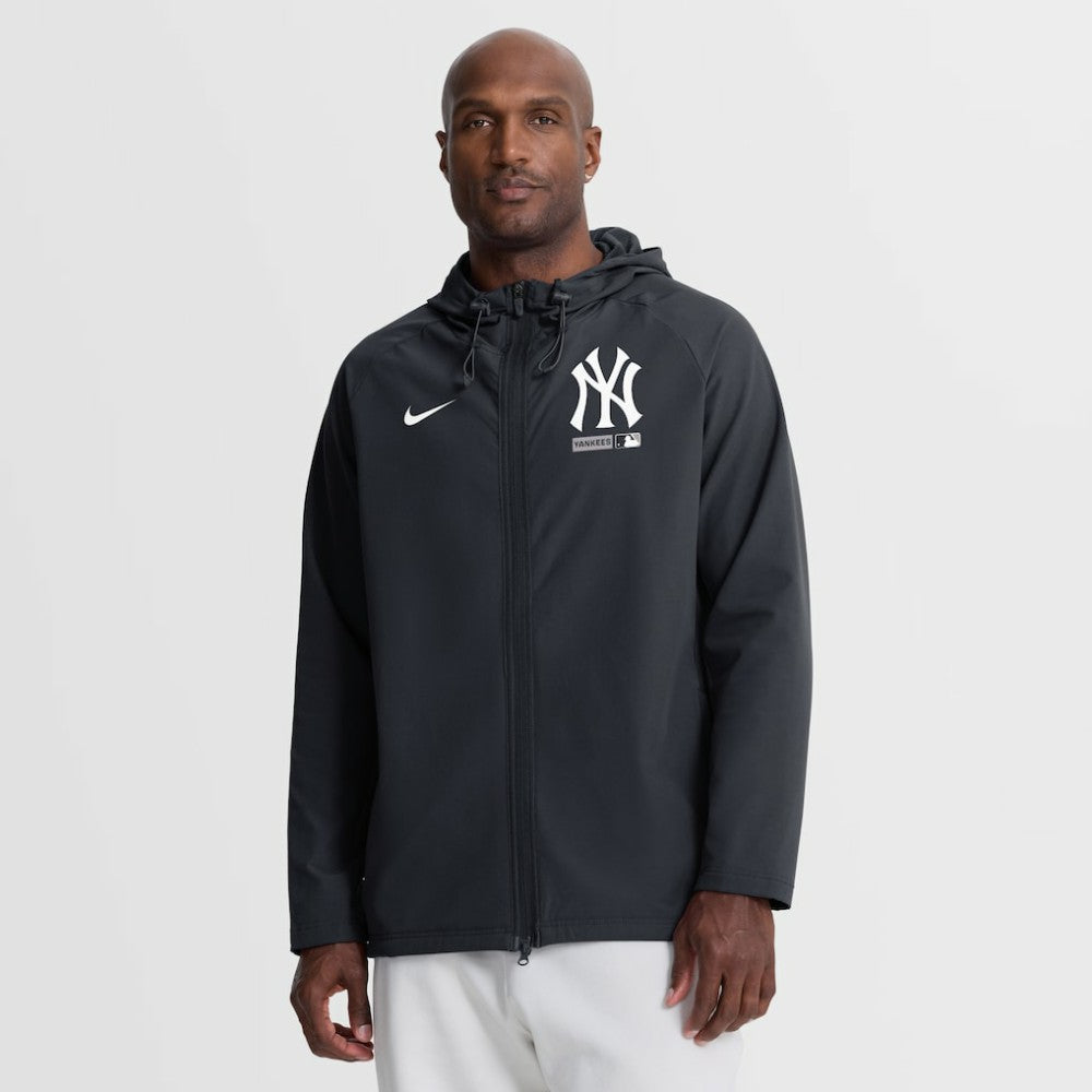 New York Yankees Nike Authentic Collection Raglan Therma-FIT Full-Zip Hooded Jacket Discount
