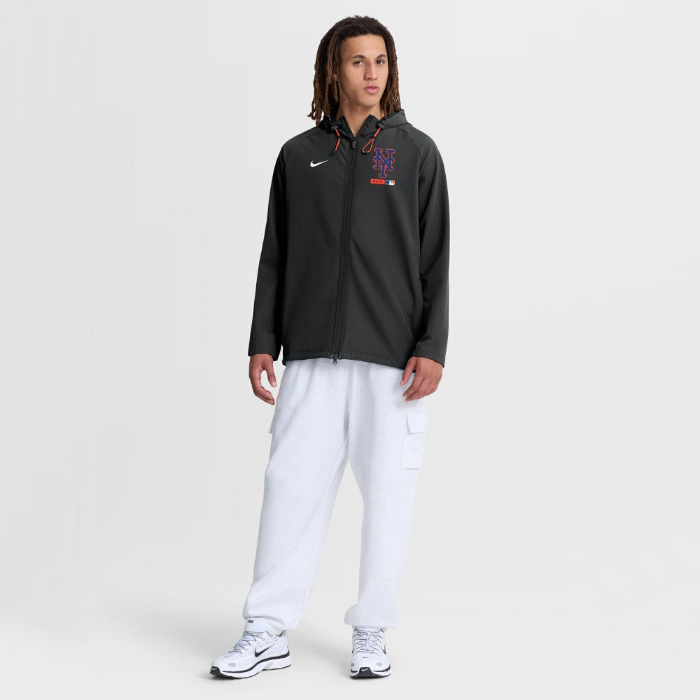New York Mets Nike Authentic Collection Raglan Therma-FIT Full-Zip Hooded Jacket Sale