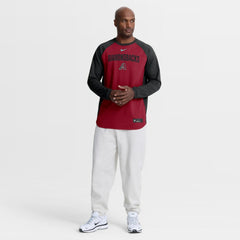 Arizona Diamondbacks Nike Authentic Collection Raglan Dri-FIT Sweatshirt Discount