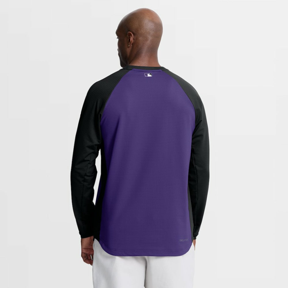 Colorado Rockies Nike Authentic Collection Raglan Dri-FIT Sweatshirt Near Me