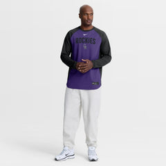 Colorado Rockies Nike Authentic Collection Raglan Dri-FIT Sweatshirt Near Me
