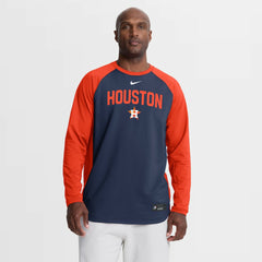 Houston Astros Nike Authentic Collection Raglan Dri-FIT Sweatshirt Sale