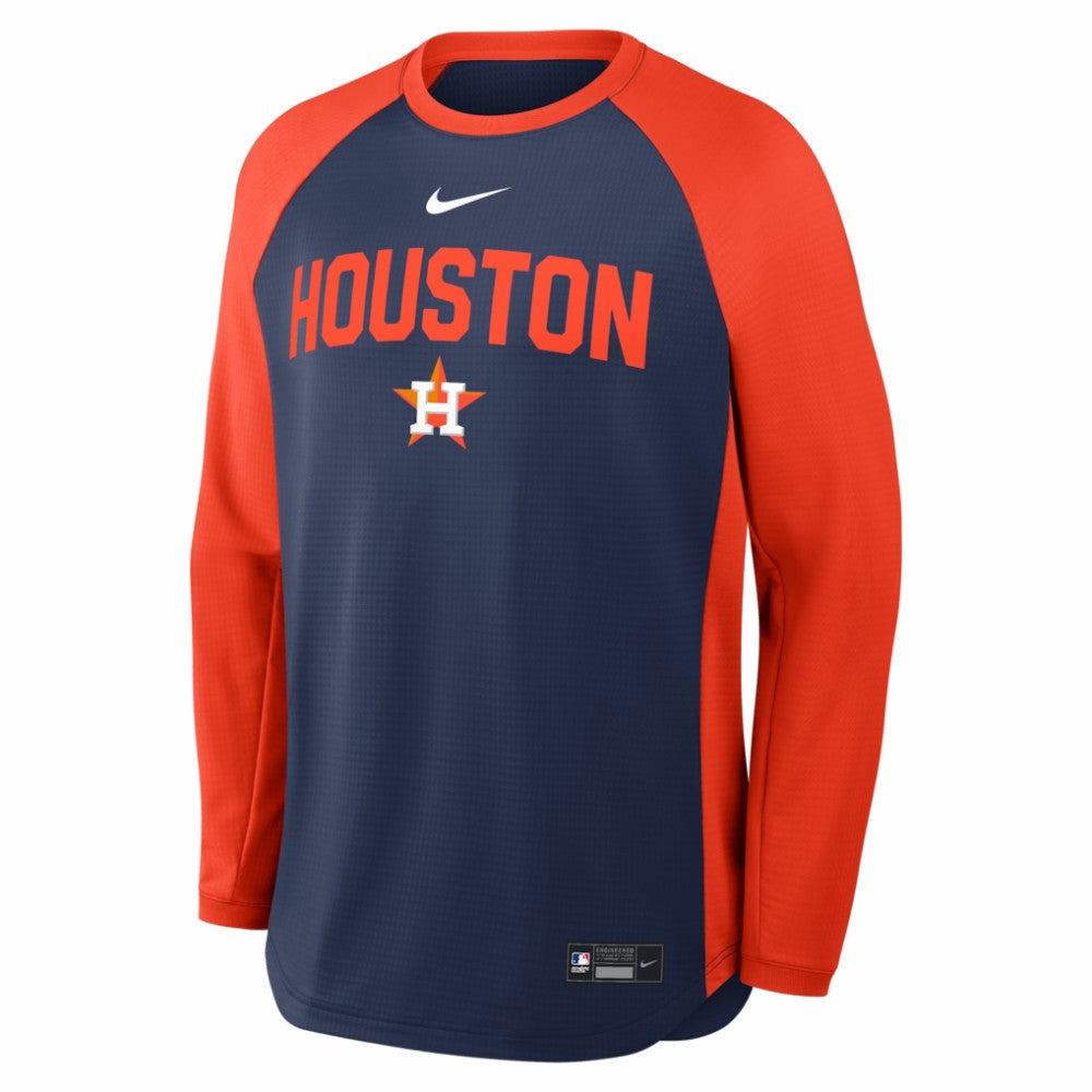 Houston Astros Nike Authentic Collection Raglan Dri-FIT Sweatshirt Sale