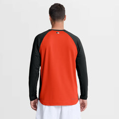 Baltimore Orioles Nike Authentic Collection Raglan Dri-FIT Sweatshirt Discount