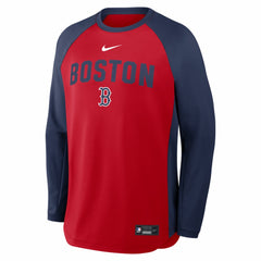 Boston Red Sox Nike Authentic Collection Raglan Dri-FIT Sweatshirt Online