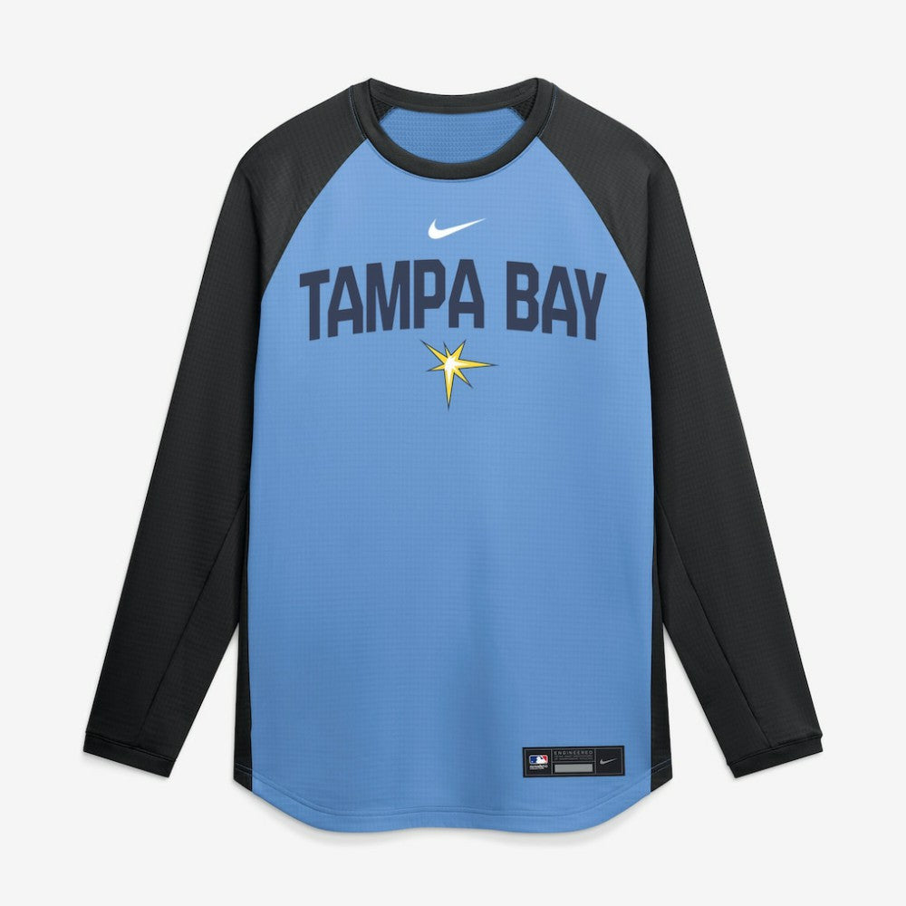 Tampa Bay Rays Nike Authentic Collection Raglan Dri-FIT Sweatshirt Near Me