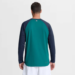 Seattle Mariners Nike Authentic Collection Raglan Dri-FIT Sweatshirt Online