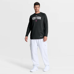 New York Mets Nike Authentic Collection Raglan Dri-FIT Sweatshirt Outlet