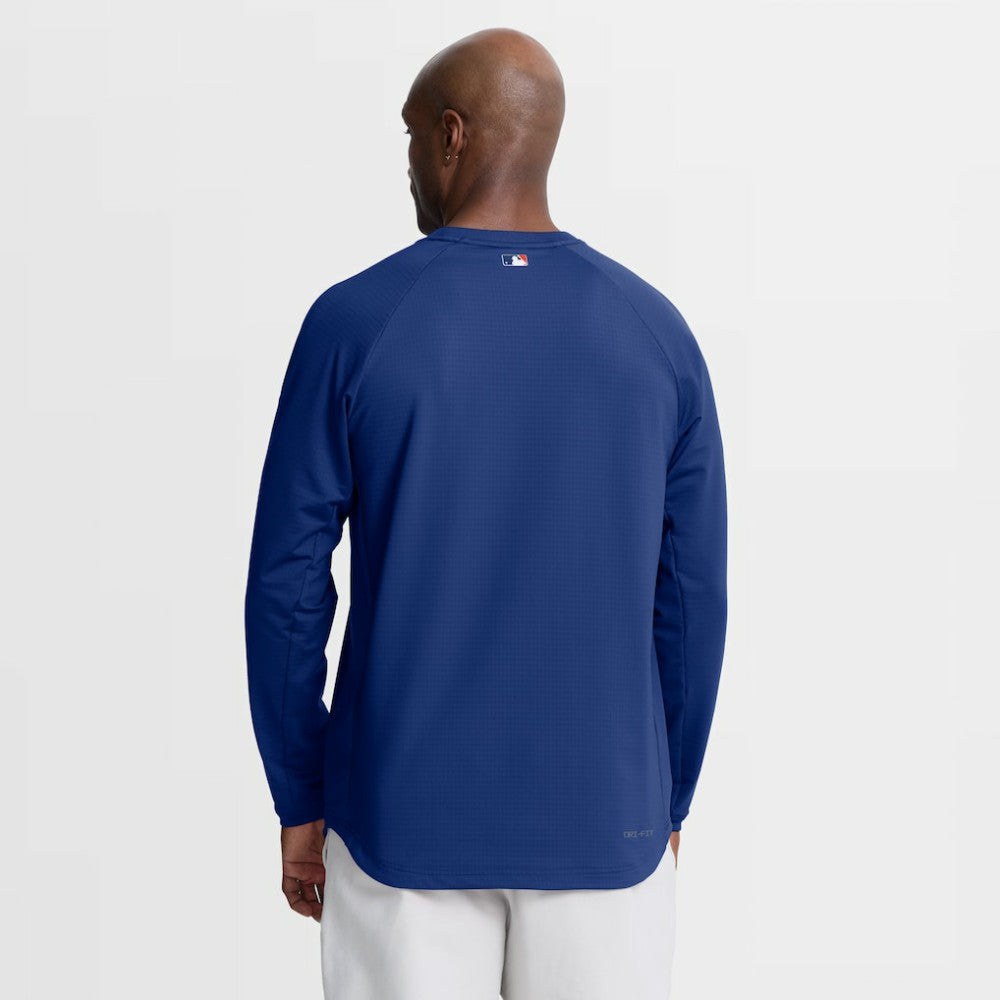 New York Mets Nike Authentic Collection Raglan Dri-FIT Sweatshirt Online