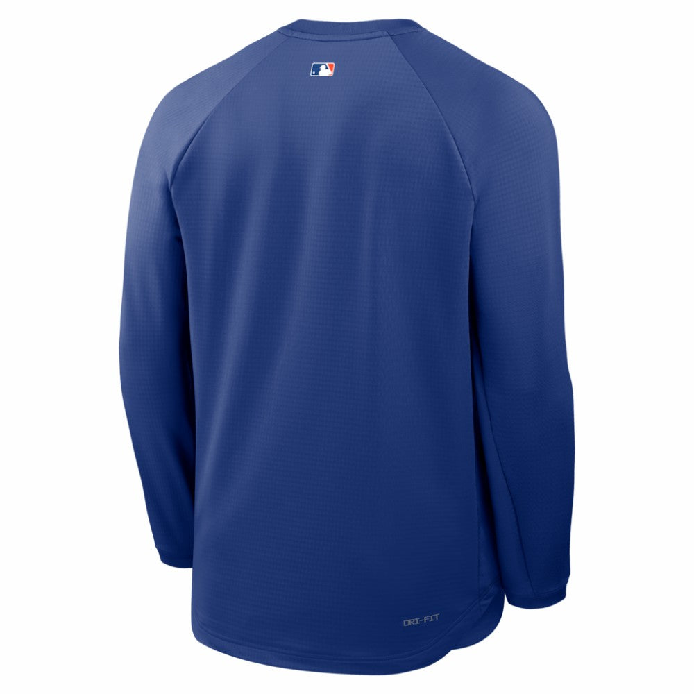 New York Mets Nike Authentic Collection Raglan Dri-FIT Sweatshirt Online