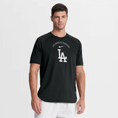 Los Angeles Dodgers Nike Authentic Collection Batting Practice Pre-Game Raglan Dri-FIT Top for sale
